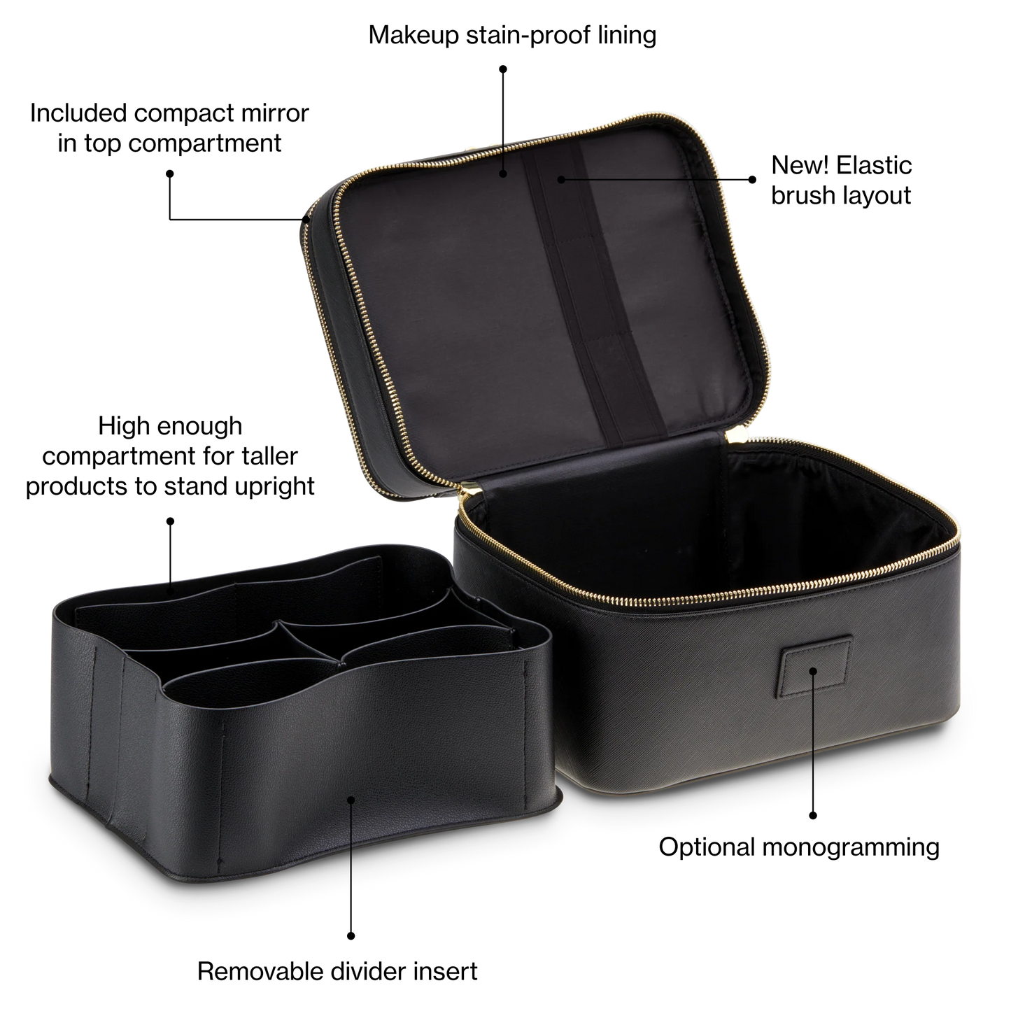 Double-Tier Vanity Case