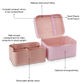 Double-Tier Vanity Case